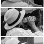 Raynald Collot La femme au chapeau - Un été au stade